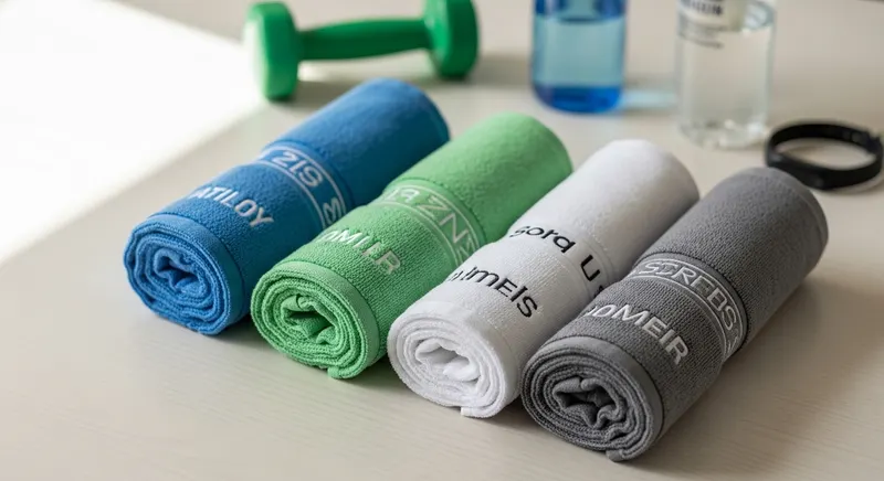 custom gym towels - promotional merchandise